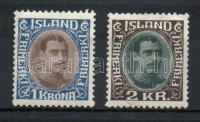 1931 X. Krisztián király Mi 165-166