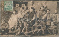 China 1911 Képeslap Budapestre / Postcard from Tsingtau to budapest