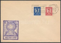 1949 Mi 243-244 FDC