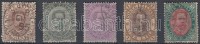 1889 Mi 50-54