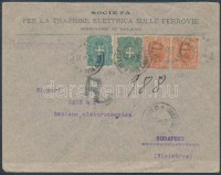 1899 Ajánlott levél Budapestre / Registered cover to Hungary