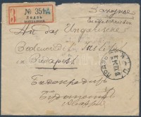 1904 Ajánlott levél Budapestre / Registered cover to Hungary