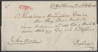 1830 Ex offo piros / red 'UJHELY' - Unghvarini