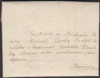 1831 Fertőtlenített kolera levél a kolera tárgyában Öttevényből Óvárra / desinfected cholera cover with content regarding cholera