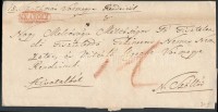 1832 Ex offo piros / red 'N:KAROLY' - N.Szőllős