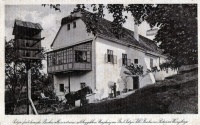 Pöstyén fürdő környéke. Bacchus-villa a ratnóczi szőlőhegyekben. 1912.
