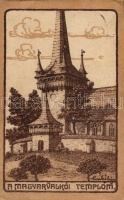 Magyarvalkó templom; kiadja a Magyar Jövő / church, irredenta s: Lesskó Lajos (EB)