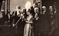 Csárdáskirálynő ősbemutató, 1917, Kolozsvár, Nemzeti Színház. 