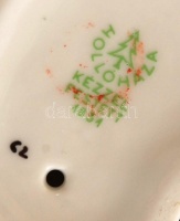 Hollóházi sirály, kézzel festett, jelzett, hibátlan, m:14,5 cm