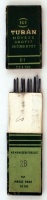 Turán Ironbetét (2B) teljes tartalommal, eredeti papírdobozban, 13x4cm