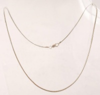 Ezüst, kígyó nyaklánc, jelzett, Ag., 11,3gr., 46cm/Silver snake necklace, marked, Ag. 11,3gr., 46cm