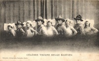 Celebre Troupe Belge Bastien / Circus acrobats  (EB)