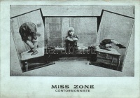 Miss Zone, Contorsionniste / contortionist, circus acrobat (non PC)