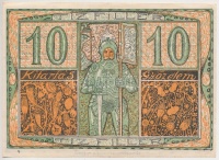 Sopron 1918. 10f utalvány T:II- / Adamo SOP-4.1