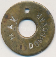 DN 'MÁV Dombóvár' Cu bárca T:2-