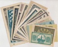 Németország / Weimari Köztársaság 1918-1923. 15db-os szükségpénz tétel T:vegyes / Germany / Weimar Republic 1918-1923. 15pcs of necessity notes C:mixed