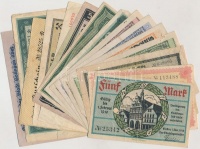 Németország / Weimari Köztársaság 1918-1923. 15db-os szükségpénz tétel T:vegyes / Germany / Weimar Republic 1918-1923. 15pcs of necessity notes C:mixed