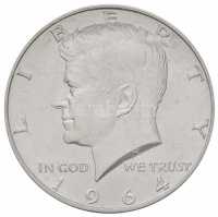 Amerikai Egyesült Államok 1964. 1/2$ Ag 'Kennedy' lezárt csomagolásban, tanúsítvánnyal T:1-
USA 1964. 1/2 Dollar Ag 'Kennedy' in closed packing with certificate C:AU