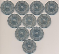 Ausztrália 1977. 50c 'Ezüst jubileum' (10x) T:2
Australia 1977. 50 Cents 'Silver Jubilee' (10x) C:XF