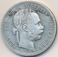 Ausztria 1887. 1Fl Ag 'Ferenc József' T:2-
Austria 1887. 1 Florin Ag 'Franz Joseph' C:VF