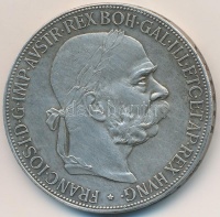 Ausztria 1900. 5K Ag 'Ferenc József' T:2,2-
Austria 1900. 5 Corona Ag 'Franz Joseph' C:XF,VF