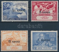 1949 75 éves az UPU sor Mi 33-36