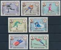1967 Téli olimpia sor Mi 134-140