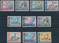 1965 Nyári olimpia sor Mi 31-40