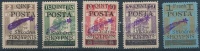 1919 Forgalmi bélyegek Mi 47-49, 51-52 III