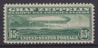 1930 Zeppelin Mi 326 (betapadásnyomok / gum disturbence)