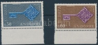 1968 Europa CEPT ívszéli sor Mi 208-209