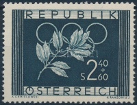 1952 Olimpiai játékok bélyeg Mi 969