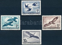 1953 Madár (III) sor Mi 984-987