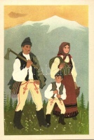 Csík-Háromszéki népviselet; Székely Egyetemi és Főiskolai Hallgatók egyesülete / Transylvanian folklore from Kalotaszeg s: Szilágyi I. (fa)