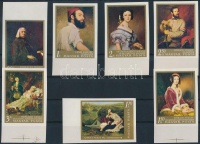 1967 Festmények (III.) vágott ívszéli sor (3.000)