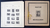 Magyar előnyomott albumlapok 1945-1955 + 1963-as albumlapok