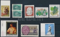 1970-1979 9 db vágott bélyeg