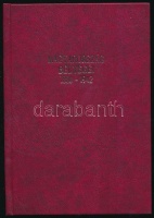 Székely katalógus 1942 szépen újrakötve