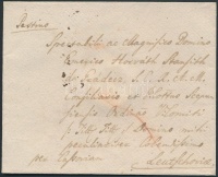 1798 Félportós levél Pestről Lőcsére