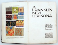 A Franklin kézi lexikona I-III. Teljes. Bp., 1912. Franklin Társulat. Szecessziós félbőr kötésben. Kissé megviselt állapotban.