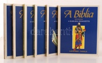 A Biblia felfedezése. Feldolg. Dahler, Étienne. 1-6. köt. Párizs, 1983, Larousse - Fabula. Kartonált papírkötésben, jó állapotban.