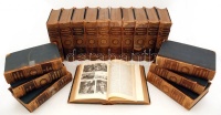 Brockhaus Konversations Lexikon I.-XVI. 14 Auflage Teljes / Complete. Leipzig. 1895. Kiadói félbőr kötésben, a kötetek nagyrészt jó közepes állapotban, egy két kötet gerince sérült. / In half leather binding, some books are slightly