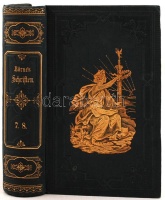 Ludwig Börne: Gesammelte Schriften VII-VIII. Neue vollständige Ausgabe. Frankfurt, 1862, Verlag der Börneschen Schriften. 409+296 p. Kiadói aranyozott egészvászon-kötésben, szép állapotban.