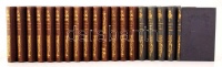 Schlosser, Friedrich Christoph: F. C. Schlosser's Weltgeschichte für das deutsche Volk. Unter Mitwirkung des Verfassers beabreitet von G. L. Kriegk. 1.-19. Band
Frankfurt a. M., 1844-1857. Varrentrapp's. Korabeli vaknyomott egészvászon
