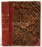 A. v. Lamartine's sämmtliche Werke. Stuttgart, 1850. Rieger. Kissé szétvált félvászon kötésben / Parted half linen binding