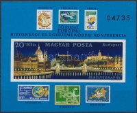 1982 Bélyegnap (55.) - Budapest vágott blokk (4.000)