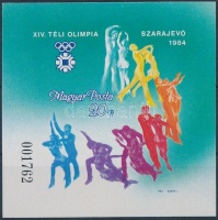 1983 Téli olimpia (VII.) vágott blokk (3.500)