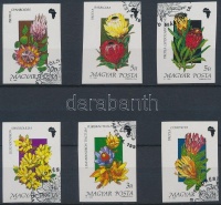 1990 Földrészek virágai (I.) vágott sor (5.300)