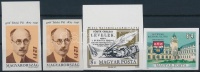 1990-1991 4 db vágott bélyeg (7.200)