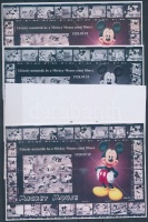2014/12 Mickey Mouse 4 db-os emlékív garnitúra (28.000)